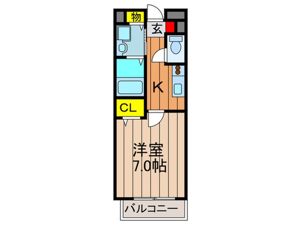 カサ・ソレアダの物件間取画像